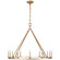 Darlana Ring 12 Light Chandelier in Gilded Iron (268|CHC 5174GI)
