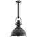 Country Industrial One Light Pendant in Bronze (268|CHC 5136BZ-BZ)