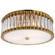 Kean LED Flush Mount in Hand-Rubbed Antique Brass (268|CHC 4925HAB-CG)