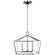 Darlana Four Light Semi-Flush Mount in Polished Nickel (268|CHC 4190PN)