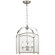 Arch Top Four Light Lantern in Polished Nickel (268|CHC 3421PN)