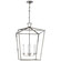 Darlana Six Light Lantern in Polished Nickel (268|CHC 2177PN)