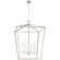 Darlana Six Light Lantern in Polished Nickel (268|CHC 2172PN)