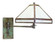 Pasadena One Light Wall Mount in Rustic Brown (37|PSA-1ECR-RB)