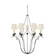 Belvedere Nine Light Chandelier in Aged Iron (268|CHC 1403AI-L)