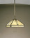 Prairie Four Light Pendant in Mission Brown (37|PH-15CS-MB)
