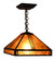 Prairie One Light Pendant in Raw Copper (37|PH-12GW-RC)