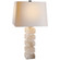 Chunky One Light Table Lamp in Alabaster (268|CHA 8947ALB-NP)