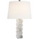 Chunky One Light Table Lamp in Alabaster (268|CHA 8947ALB-L)