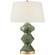 Weller One Light Table Lamp in Shellish Kiwi (268|CHA 8666SHK-L)