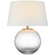 Masie LED Table Lamp in Clear Glass (268|CHA 8434CG-L)