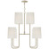 Go Lightly Eight Light Chandelier in China White (268|BBL 5081CW-S)
