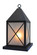 Nottingham One Light Column Mount in Rustic Brown (37|NOC-8RM-RB)
