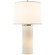 Moon Glow One Light Table Lamp in White Glass (268|BBL 3006WG-S)