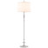 Lotus One Light Floor Lamp in Plaster White (268|BBL 1002WHT-L)