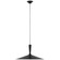 Rosetta LED Pendant in Matte Black and Polished Nickel (268|ARN 5542BLK/PN)