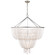 Jacqueline 12 Light Chandelier in Burnished Silver Leaf (268|ARN 5104BSL-WG)