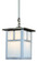 Mission One Light Pendant in Slate (37|MSH-10ERM-S)