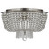 Jacqueline Four Light Flush Mount in Burnished Silver Leaf (268|ARN 4102BSL-CG)