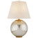 Morton One Light Table Lamp in Burnished Silver Leaf (268|ARN 3000BSL-L)