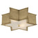 Sophia Three Light Flush Mount in Natural Brass (268|AH 4017NB-FG)