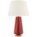 Penelope Two Light Table Lamp in Berry Red (268|AH 3127BYR-L)