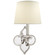 Lana One Light Wall Sconce in Polished Nickel (268|AH 2040PN-PL)