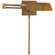 VC CLASSIC One Light Swing Arm Wall Lamp in Hand-Rubbed Antique Brass (268|92025 HAB)