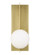 Orbel One Light Wall Sconce in Aged Brass (182|700WSOBLR)