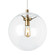 Palona One Light Pendant in Aged Brass (182|700TDPLNPCR)