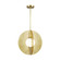 Orbel LED Pendant in Natural Brass (182|700TDOBLRGNB-LED930)