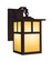 Mission One Light Wall Mount in Mission Brown (37|MB-6TGW-MB)