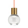 LED Pendant in Aged Brass (182|700TDMINAP1COR-LEDWD)