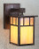 Huntington One Light Wall Mount in Mission Brown (37|HB-4LWDTGW-MB)
