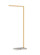 Klee LED Floor Lamp in Natural Brass/White Marble (182|700PRTKLE43NB-LED927)