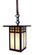 Glasgow One Light Pendant in Antique Brass (37|GSH-6LOF-AB)
