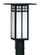 Glasgow One Light Post Mount in Rustic Brown (37|GP-9LTN-RB)