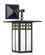 Glasgow One Light Wall Mount in Rustic Brown (37|GB-9SAM-RB)