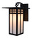 Glasgow One Light Wall Mount in Satin Black (37|GB-9LWO-BK)