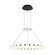 Orbet LED Chandelier in Nightshade Black (182|700OBT30B-LED927)