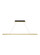 Dessau LED Linear Suspension in Natural Brass (182|700LSDES48NB-LED92730)