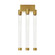 Phobos LED Flush Mount in Natural Brass (182|700FMPHB6NB-LED927-277)