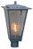 Brighton One Light Post Mount in Raw Copper (37|BRP-10CLR/WHT-RC)