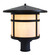 Berkeley One Light Post Mount in Satin Black (37|BP-14CS-BK)