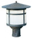Berkeley One Light Post Mount in Satin Black (37|BP-11TN-BK)