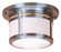 Berkeley Two Light Flush Mount in Pewter (37|BCM-10WO-P)