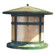 Berkeley One Light Column Mount in Antique Copper (37|BC-14CS-AC)