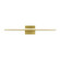 Span LED Bath in Plated Brass (182|700BCSPANB2BR-LED930)