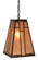 Asheville One Light Pendant in Bronze (37|AH-12RM-BZ)