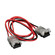 Tape Light Accessories 2Pin Heavy Duty Snap Connector With Cable in Black/Red (303|TL-2JUMP24-HD)